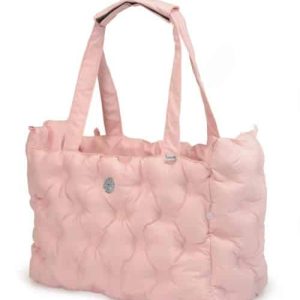 Bolso Acolchado Rosa 40x20x25h cm
