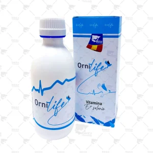 Vitamina E+ Selenio para pájaros líquida  (Ornilife): Mejora la reproducción y cría de aves.